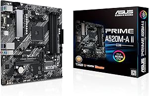 ASUS Prime A520M-A II/CSM Motherboard Review