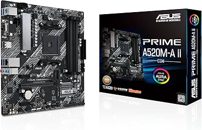 ASUS Prime A520M-A II/CSM Motherboard