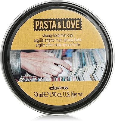 Davines Pasta & Love Men's Strong Hold Styling Clay, 50mL