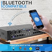 Pyle PTA66BT Bluetooth Home Audio Amplifier — image 6