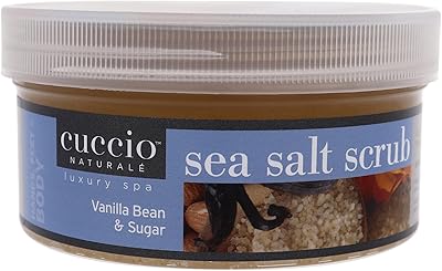 Cuccio Naturale Sea Salt Scrub Vanilla Bean and Sugar 19.5oz