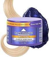 LA PUISSANCE Silver Toning Purple Hair Mask for Blonde & Gray Hair, 8.82oz — image 1