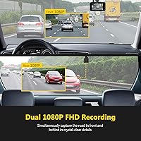 Z-Edge R1 WiFi Dash Cam Front and Rear — image 3