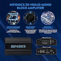 Hifonics Zeus ZD-1950.1D Car Audio Amplifier — image 3
