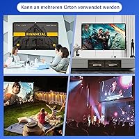 VerCorkin 120 Inch Black Backing Projection Screen — image 6