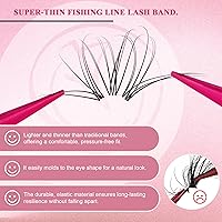 CCODDY Lash Clusters Kit - Wispy Natural & Manga Spiky 8-16mm D Curl — image 6