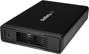 StarTech 3.5″ External SATA Hard Drive Enclosure S351BMU33ET