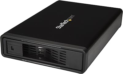 StarTech 3.5″ External SATA Hard Drive Enclosure S351BMU33ET