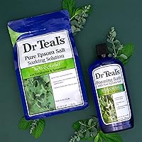Dr Teal's Epsom Salt Soaking Solution and Foaming Bath, Eucalyptus, 3 lb & 34 oz — image 5
