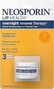 Neosporin Lip Health Overnight Renewal Therapy, 5 Count Review
