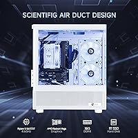 NINGMEI Gaming PC Desktop, AMD Ryzen 5 5500, GTX 1660 Super, 16GB RAM, 1TB SSD — image 7
