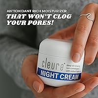 Cleure Hyaluronic Acid & Shea Butter Anti-Aging Night & Day Cream Set for Sensitive Skin — image 3