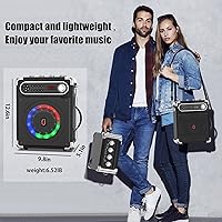 JAUYXIAN JYX-55 Bluetooth Speaker with Two Wireless Microphones — image 7