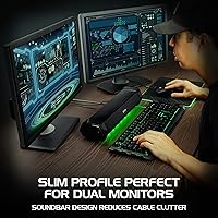 ENHANCE Gaming Computer Speakers Sound Bar — image 9