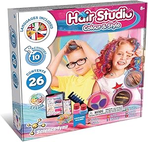 Science4you Hair Studio - Temporary Hair Chalks Gift Set Review