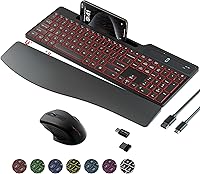 COUTSALL K670-KG686 Wireless Keyboard Mouse Combo — image 1