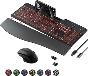 COUTSALL K670-KG686 Wireless Keyboard Mouse Combo Review