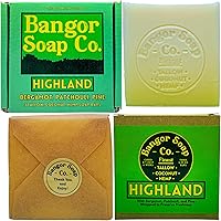 Bangor Soap Co. HIGHLAND Truly Natural Tallow, Coconut and Hemp Soap Bars (3-Pack) — image 1