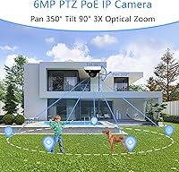 Real HD 6MP Mini PTZ Dome PoE IP Camera — image 2