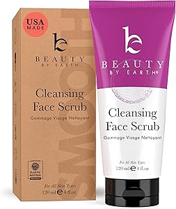 Beauty by Earth Face Scrub and Face Wash, 4.96oz Review