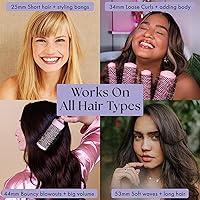 Lily England Round Blow Dry Brush Set (Pink) — image 5