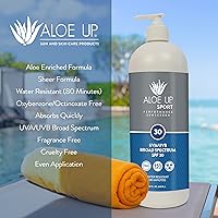 Aloe Up Sport Sunscreen Lotion SPF 30 - 32oz — image 8