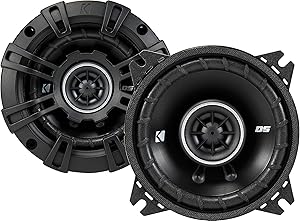 KICKER DSC40 4-Inch Coaxial Speakers Review