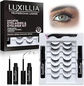 Luxillia Magnetic Eyelashes Kit – 10 Piece Set with Applicator Review