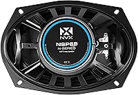 NVX NSP69 6x9 2-Way Coaxial Car Speakers — image 8
