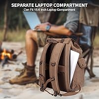 WITZMAN A8004 Canvas Backpack for Men — image 5