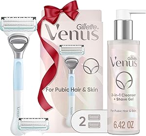 Gillette Venus for Pubic Hair and Skin Shaving Set Review
