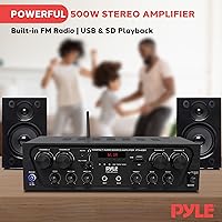 Pyle PTA42BT Wireless Karaoke Bluetooth Stereo Receiver — image 6