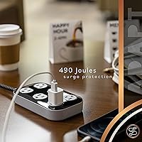 Cordinate Adapt 6-Outlet Power Strip Surge Protector — image 5