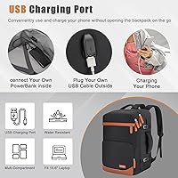 Velaybor 40L Travel Backpack with USB Charging Port — image 2