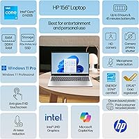 HP 21.5-Inch All-in-One Computer, AMD A4-9125, 4GB RAM, 1TB Hard Drive — image 2