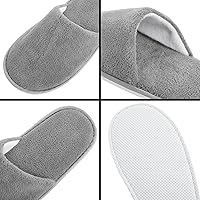 Juvale Disposable Guest Slippers, 12 Pairs, US Men Size 11/Women Size 12 — image 6