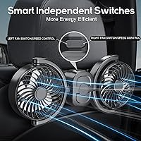 Dealswin Rechargeable Car Fan DH-F42-12N — image 4