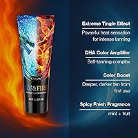 Onyx Ice & Fire Extreme Tingle Dark Bronzer Lotion 9.59oz — image 6