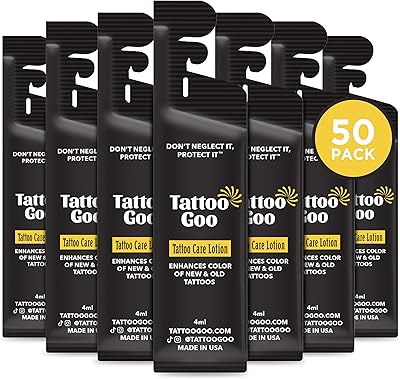 Tattoo Goo Tattoo Care Lotion, 50 Pk Travel Size