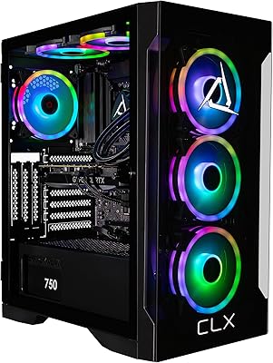 CLX Gaming PC - Intel Core i9 14900KF, GeForce RTX 4070 SUPER, 32GB DDR5, 1TB SSD, 4TB HDD