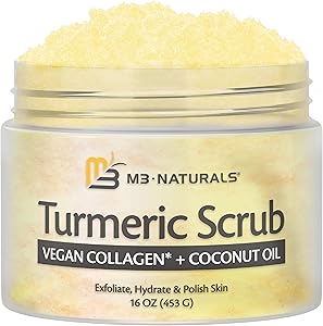 M3 Naturals Exfoliating Turmeric Scrub 16oz Review