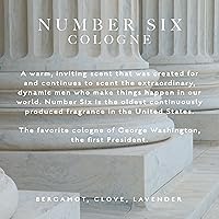 Caswell-Massey Number Six Gold Cap Cologne 3oz — image 2