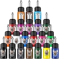 Hawink Tattoo Ink Color Set 21 Colors 0.5 Fl Oz — image 7