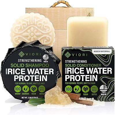 Viori Hidden Waterfall Shampoo and Conditioner Bar Set