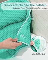 MTDLYICE Bath Pillow, Lake Blue, 16.5 x 17.3 INCH — image 4