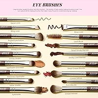 Jessup 25pcs Shimmer Brown Makeup Brushes Set — image 4
