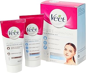 Veet Face Cream Kit Sensitive 2x50ml Review
