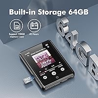 PINHUI 64GB MP3 Player with Bluetooth 5.3 — image 3