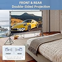 TOWOND 150-inch Projector Screen with Stand — image 5