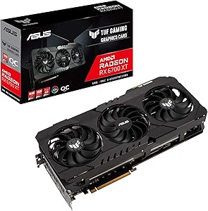 ASUS TUF Gaming Radeon RX 6700 XT OC Edition 12GB Graphics Card